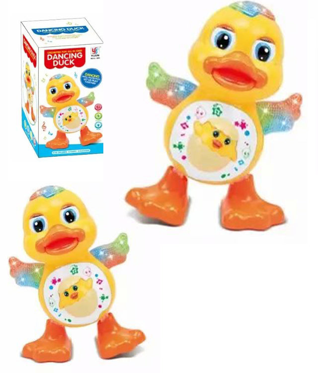 Dancing Duck Yellow with Light and Music