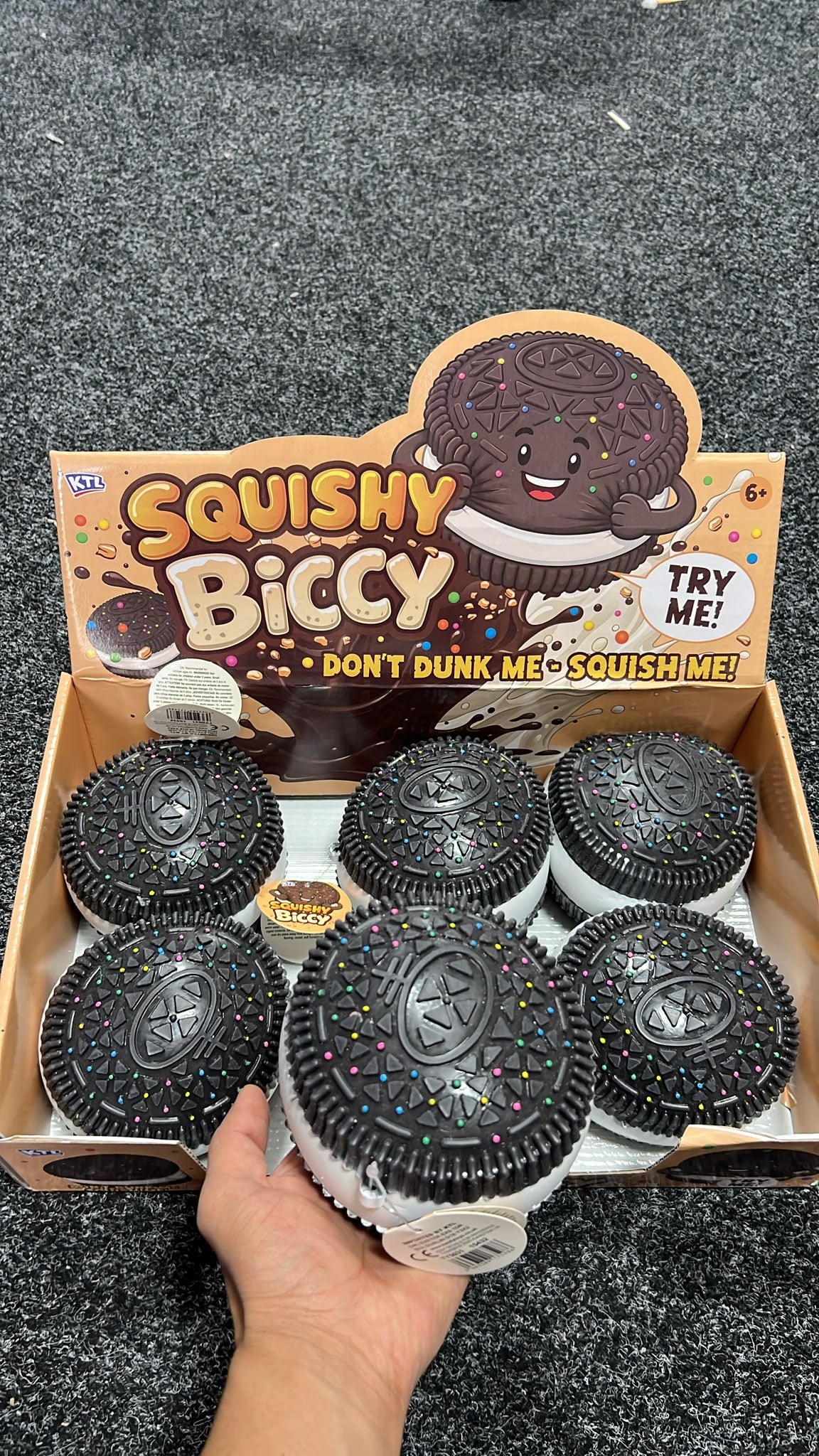 KTL Jumbo Oreo Squishy Biccy 12 PCs