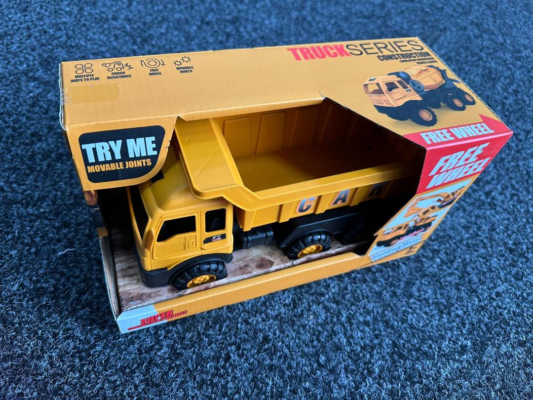 Construction Dump Truck Toy – Free Wheel Engineering Vehicle No.758