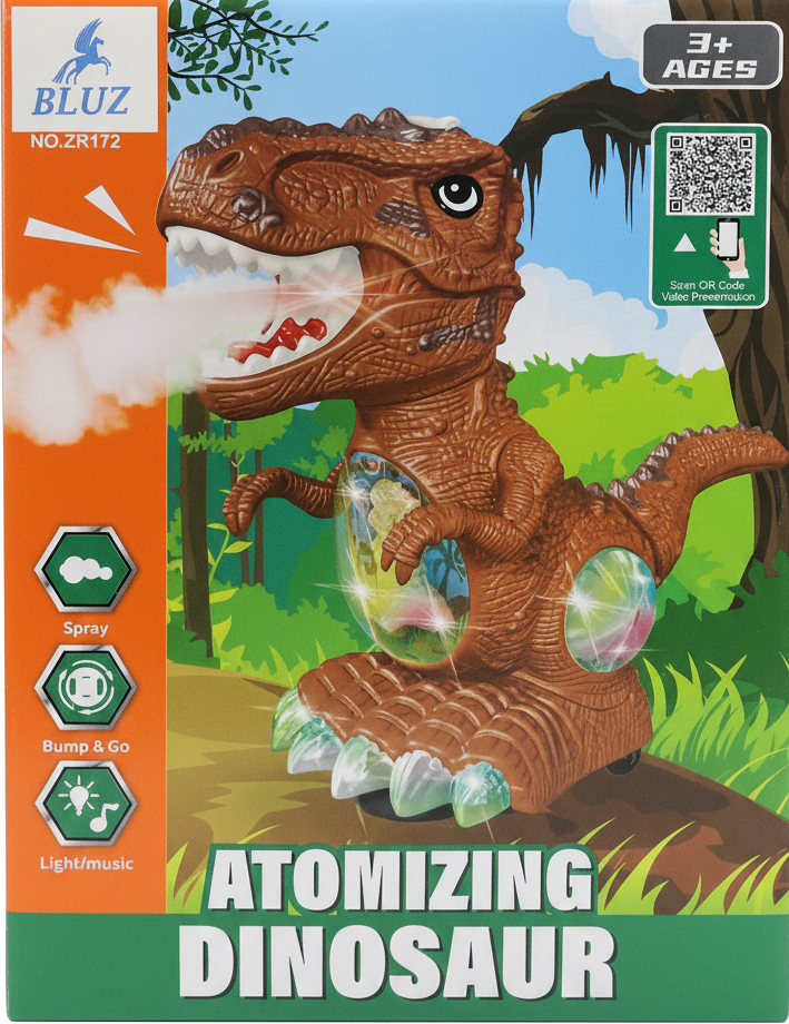 Atomizing Dinosaur Box - Retry
