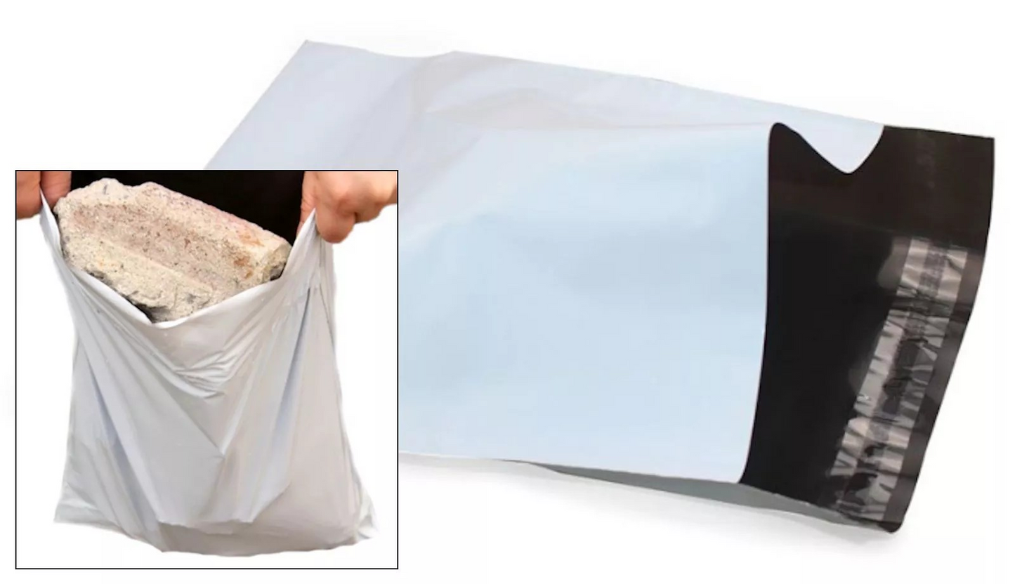 Premium Strong WHITE Plastic Mailing Postage Bags