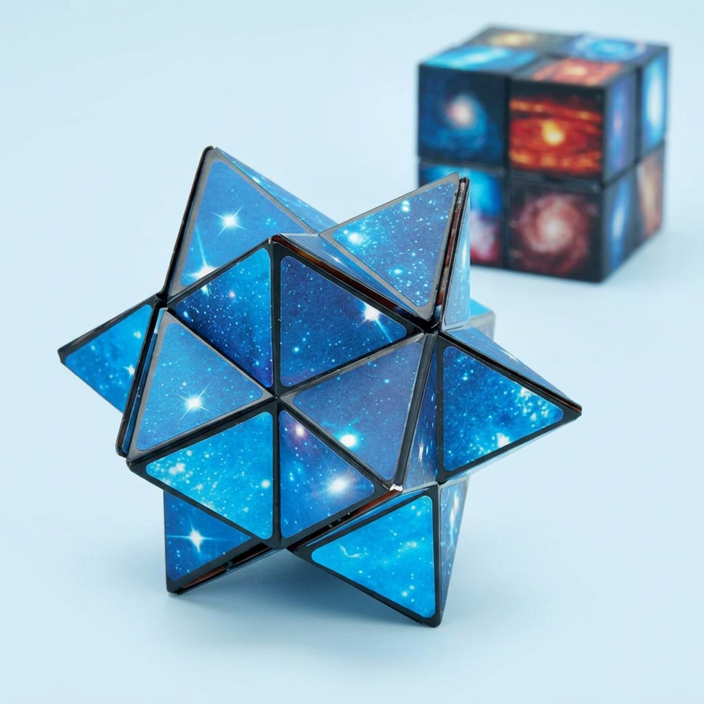 Galaxy transforming cube detail