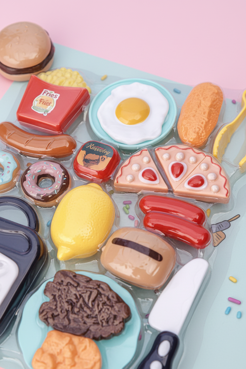Kitchen Series Play Set - Pastel Background