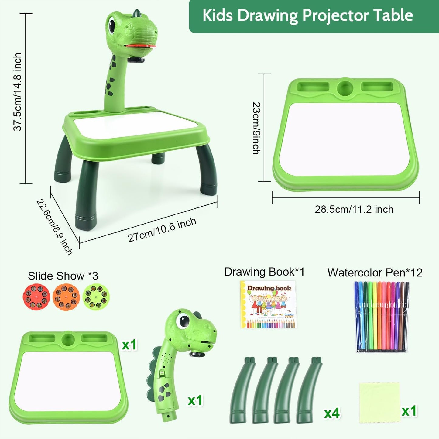 Dinosaur Drawing Projector Painting Table