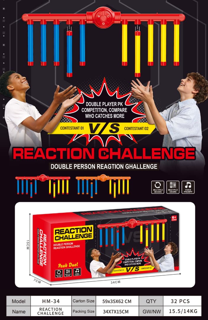 Reaction Challenge Double Player Game