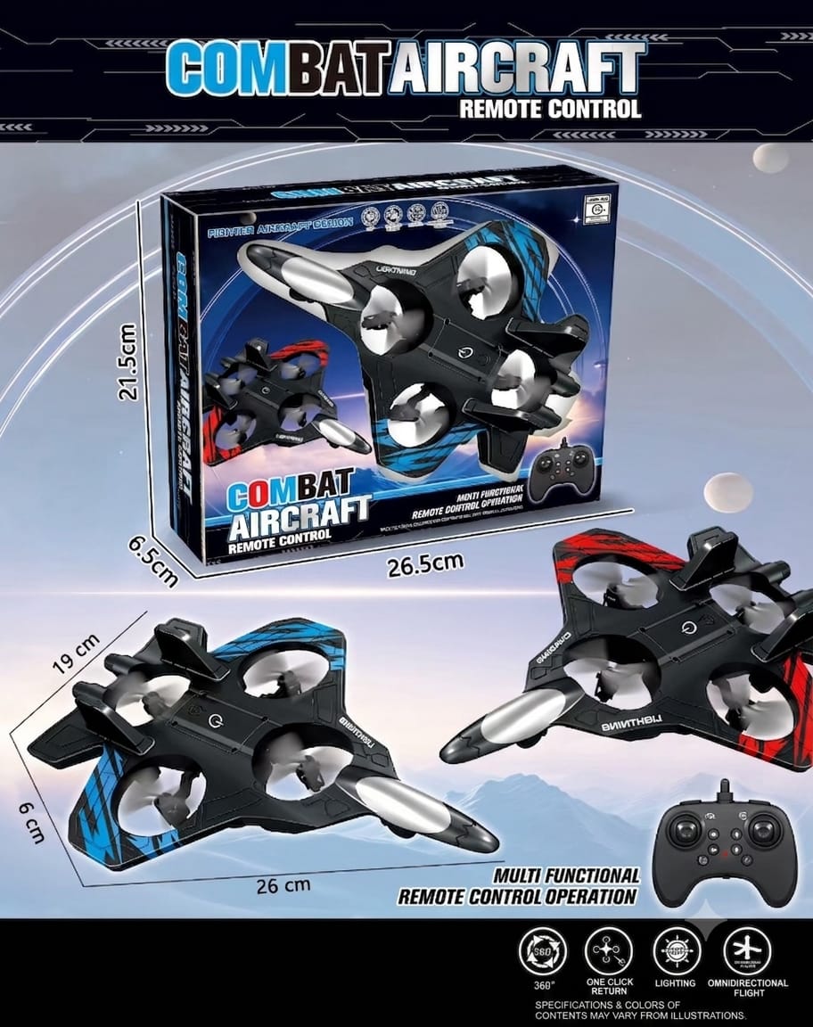 Combat Aircraft Remote Control Fighter Jet Drone