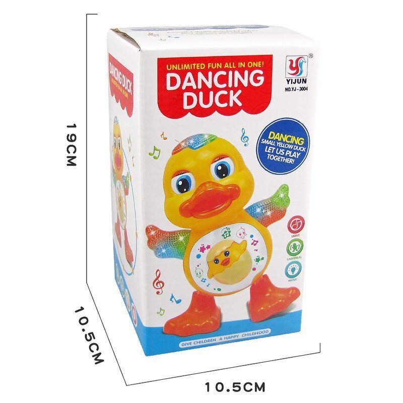 Dancing Duck Yellow with Light and Music