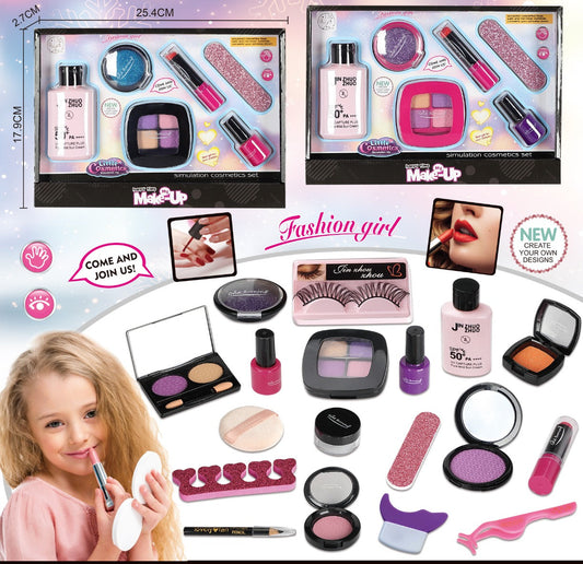 Pretend Cosmetics Toy Set – 6-Piece Beauty Play Set - 0208-16