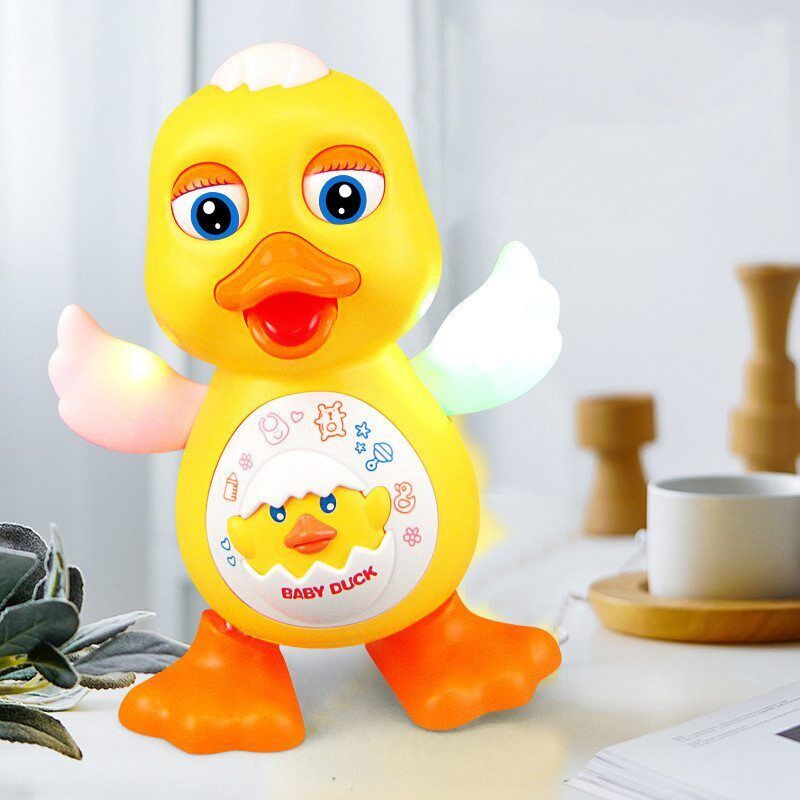 Dancing Duck Yellow with Light and Music