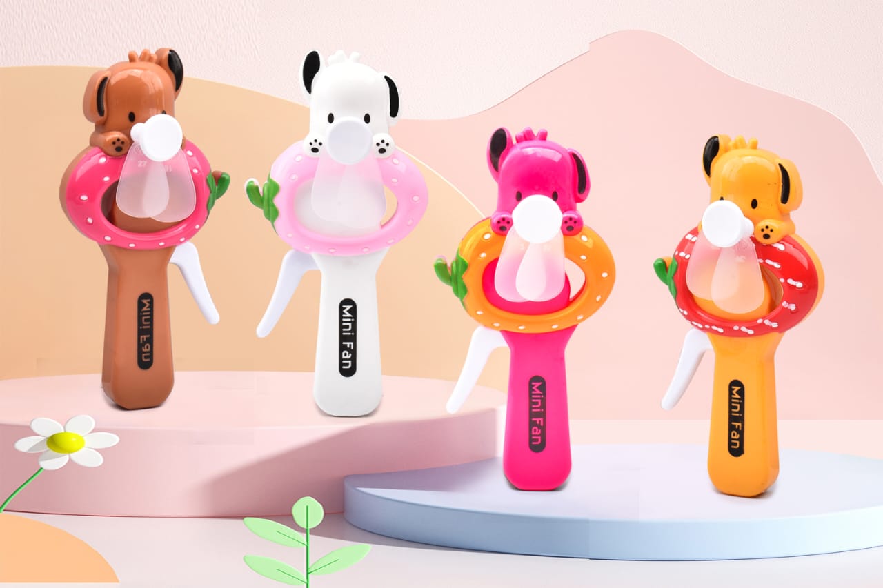 Animal Character Mini Hand Fan 24PCs