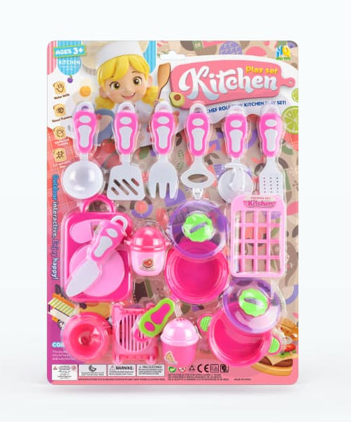 Play The Kitchen Chef Role Kitchen Play Set