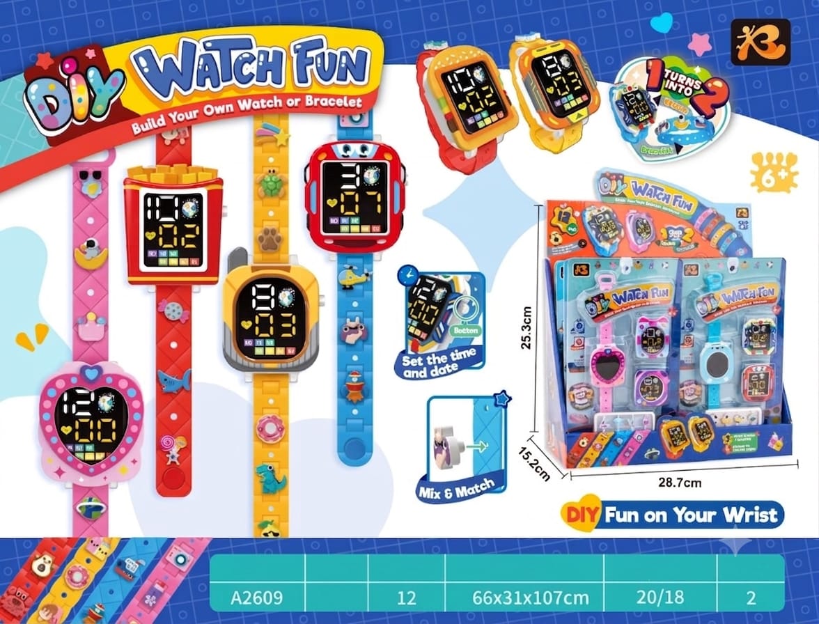 DIY Watch Fun – Build Your Own Watch or Bracelet