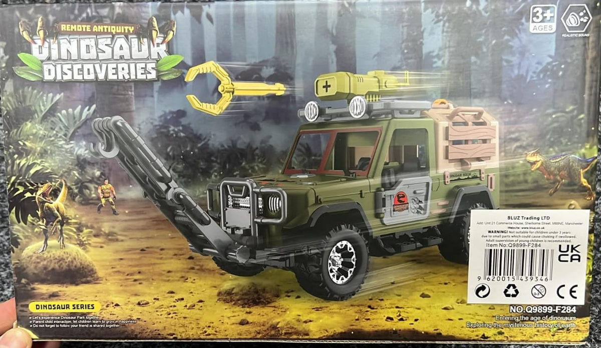 Dinosaur Rescue Adventure Vehicle Toy