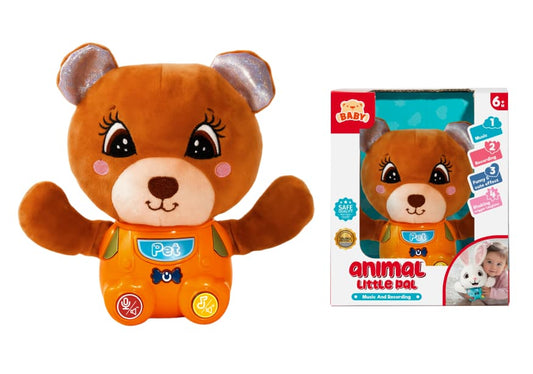 Interactive Musical Bear Toy with Recording