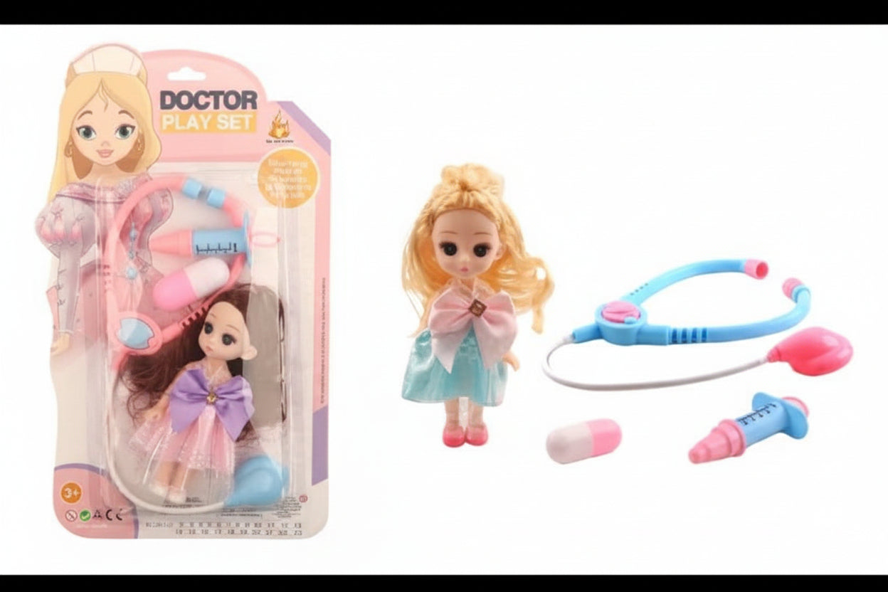 Doctor Play Set – Fashion Doll with Medical Accessories