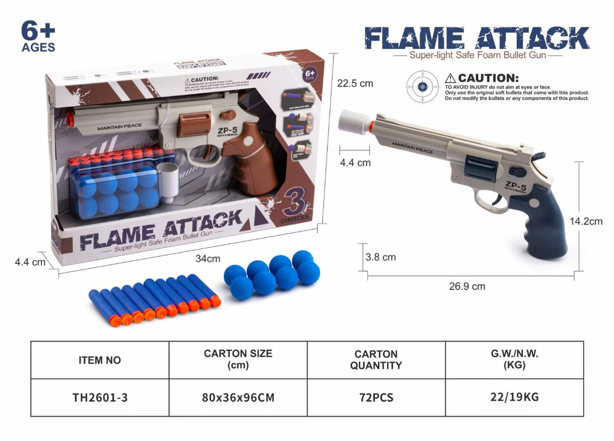 Super-Light Safe Foam Bullet Gun Set