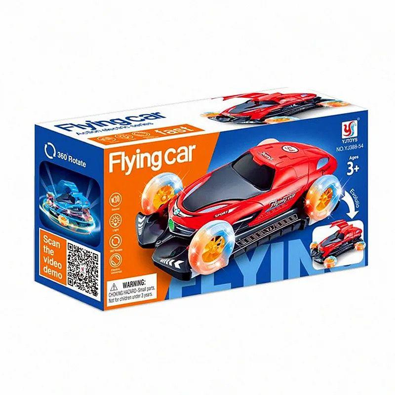 Flying Sport Car 360 Rotation Lighting & Music Kids Electric Toy Car Interactive Toys Boys & Girls