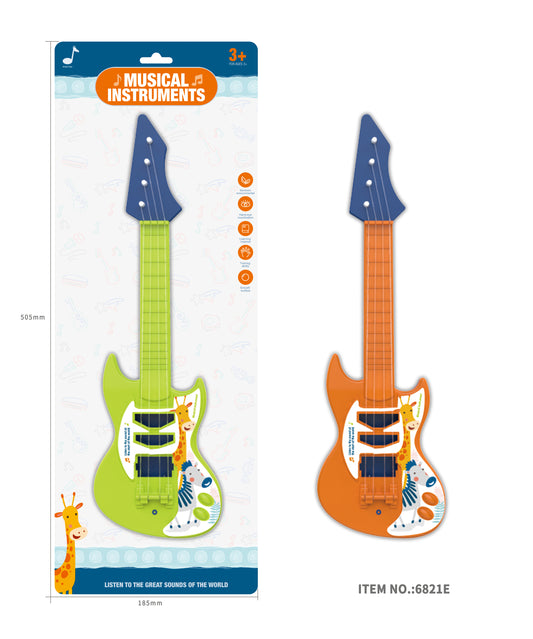 Safari Animal Rock-Style Toy Guitar