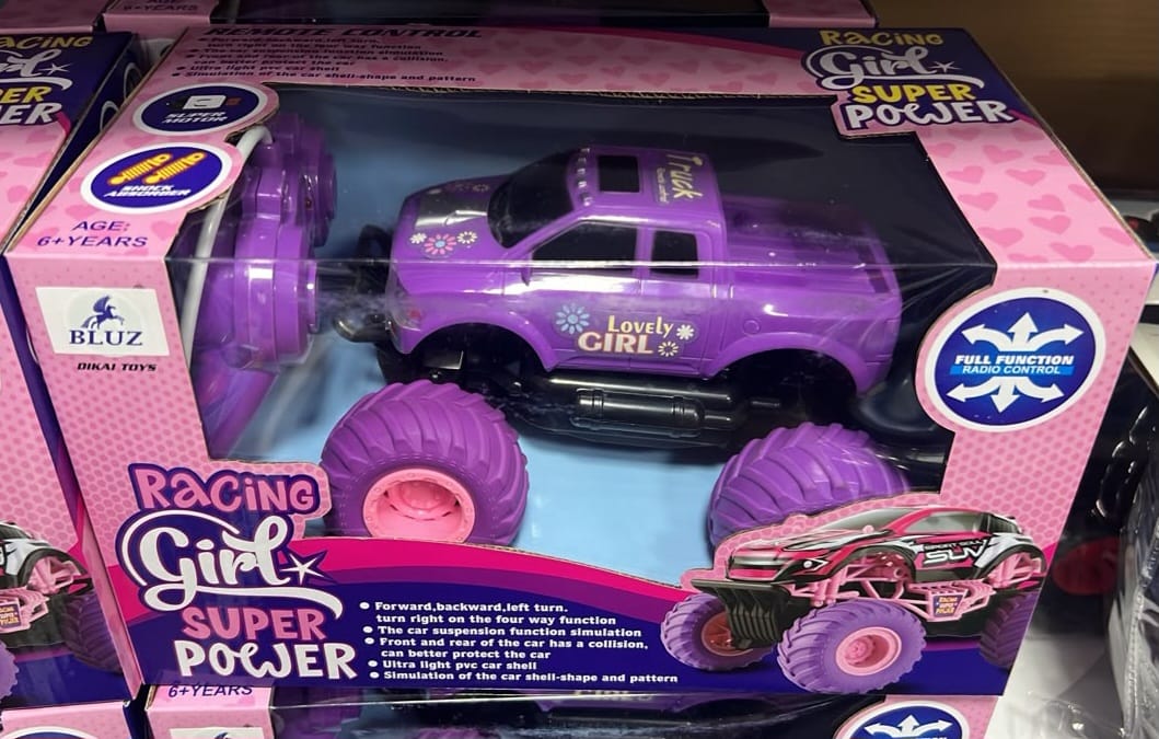 Racing Girl Super Power Full Function RC Monster Truck with Suspension