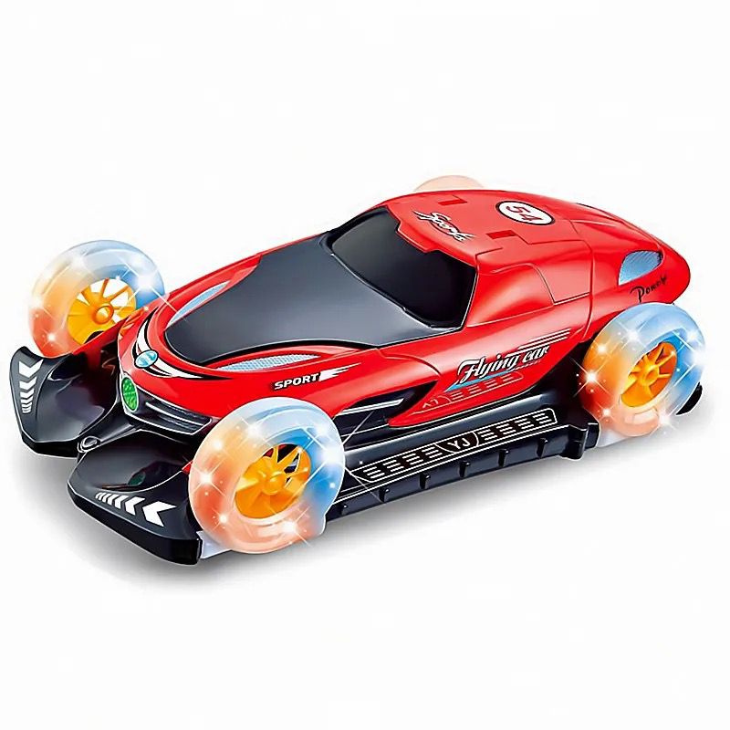 Flying Sport Car 360 Rotation Lighting & Music Kids Electric Toy Car Interactive Toys Boys & Girls