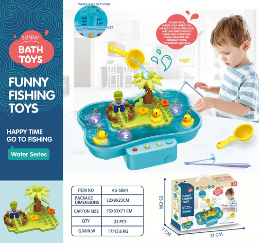 Funny Fishing Toy – Water Play Fishing Game