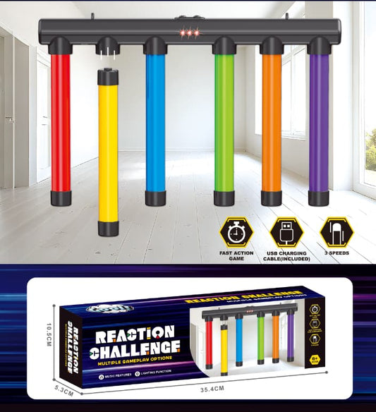 Reaction Challenge — Multi-Player Light-Up Reaction Game