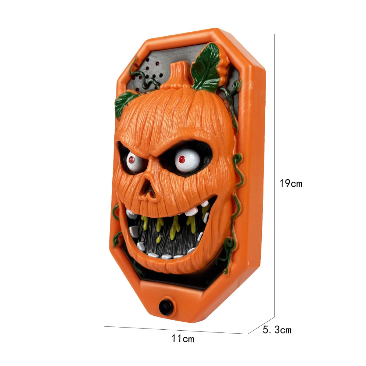 Halloween Pumpkin Doorbell Decoration