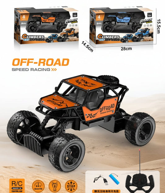 Climbers Die-Cast RC Off-Road Buggy – 4-Channel Alloy Crawler