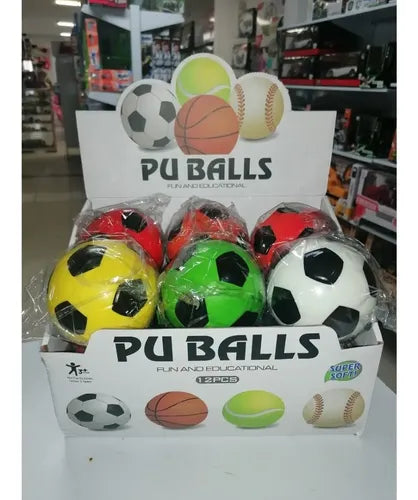 PU Balls – Super Soft Sports Foam Balls (12pcs)