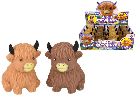 Squishy Highland Cow Toys