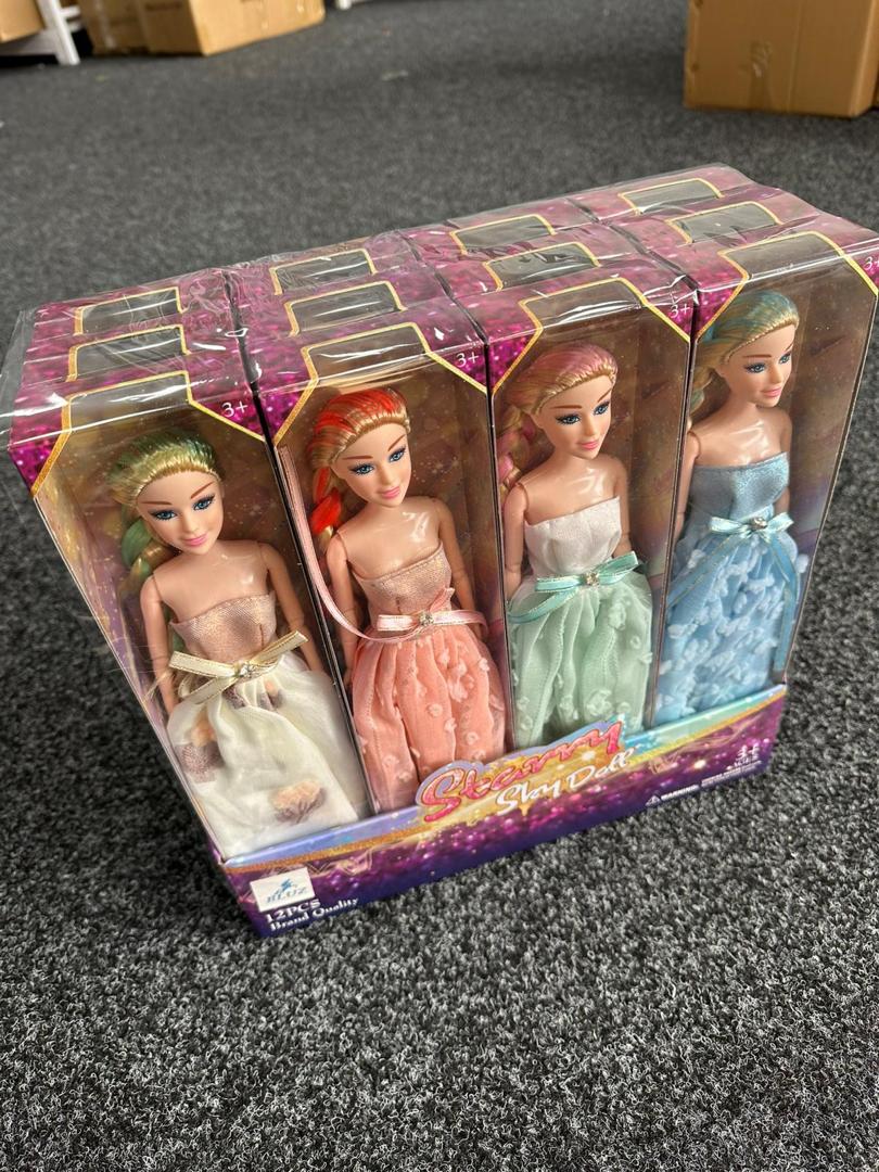 Gleamy Sky Fashion Doll – Ball Gown Princess (Ages 3+)