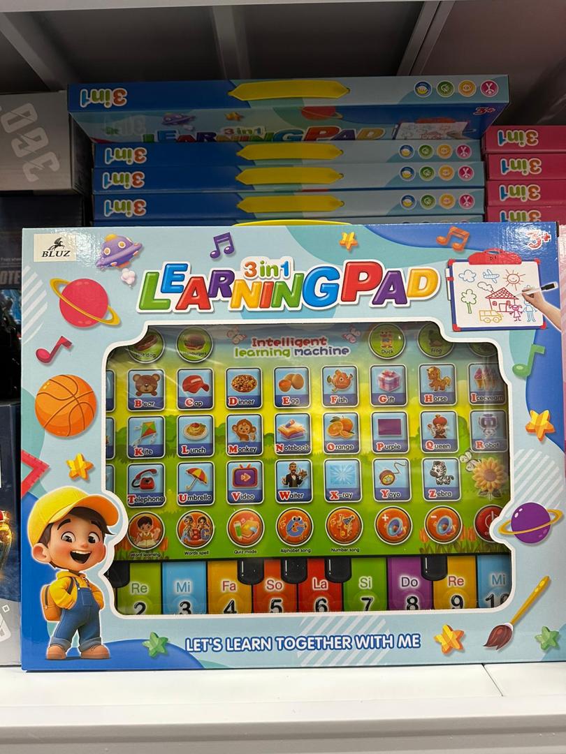 BLUZ 3-in-1 Learning Pad – Intelligent Learning Machine for Kids