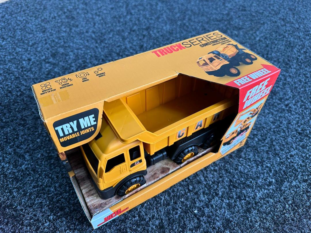 Construction Dump Truck Toy – Free Wheel Engineering Vehicle No.758
