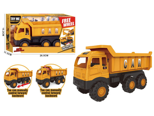 Construction Dump Truck Toy – Free Wheel Engineering Vehicle