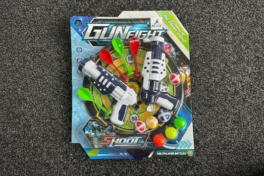 GunFight Alliance Dart & Ball Shooting Set – Double Gun (AY26-31)