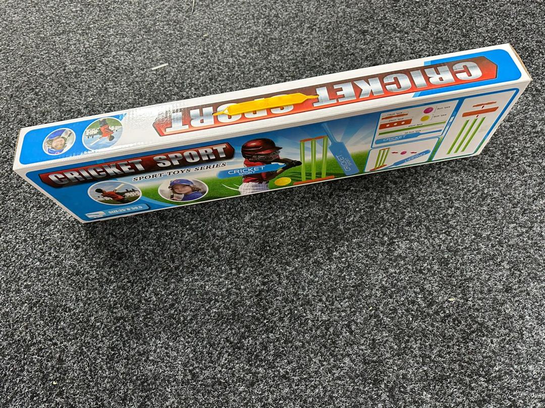 Bluz Cricket Sport Toy Set – Bat, Stumps & Ball