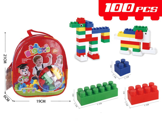 Building Blocks Bumper Backpack Set