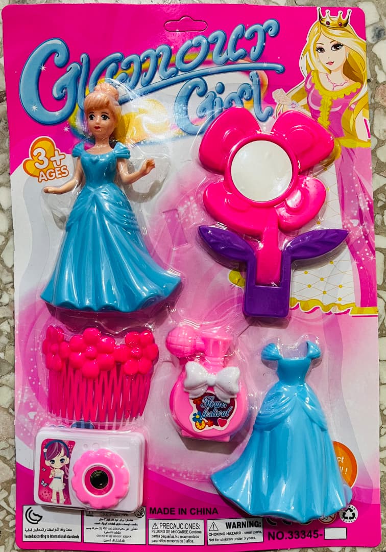 Glamour Girl Princess Play Set with Accessories
