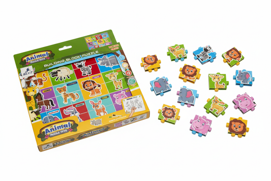 Animal Building Block Puzzle – Lifestyle Shot