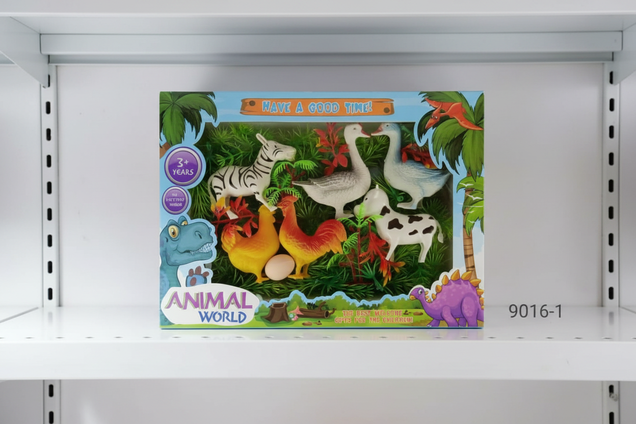 Animal World Farm Animals – Shelf Display