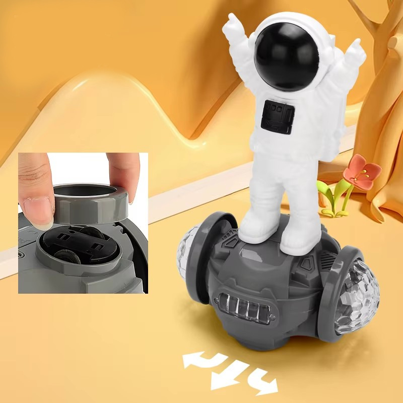 New Astronaut Robot Toy on Balance Bike with Colourful Lighting