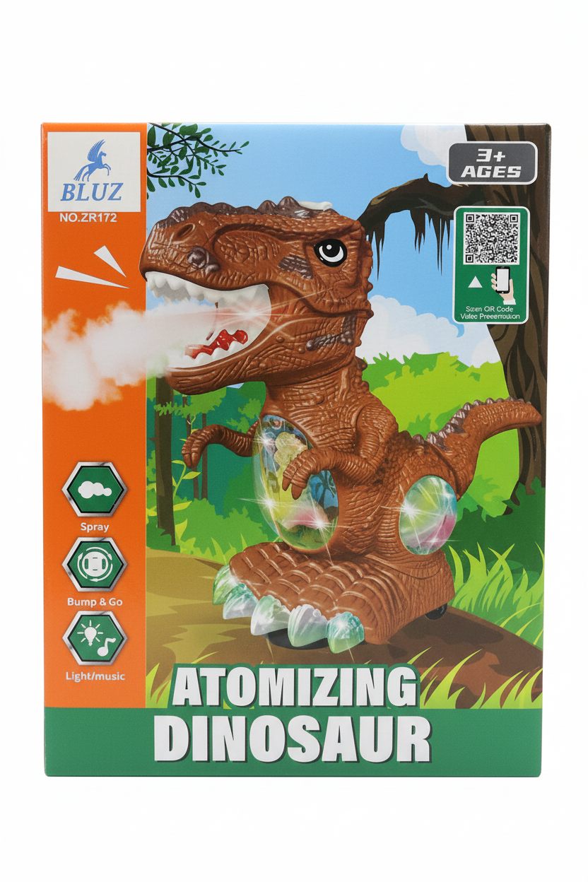 Atomizing Dinosaur Box - Retry