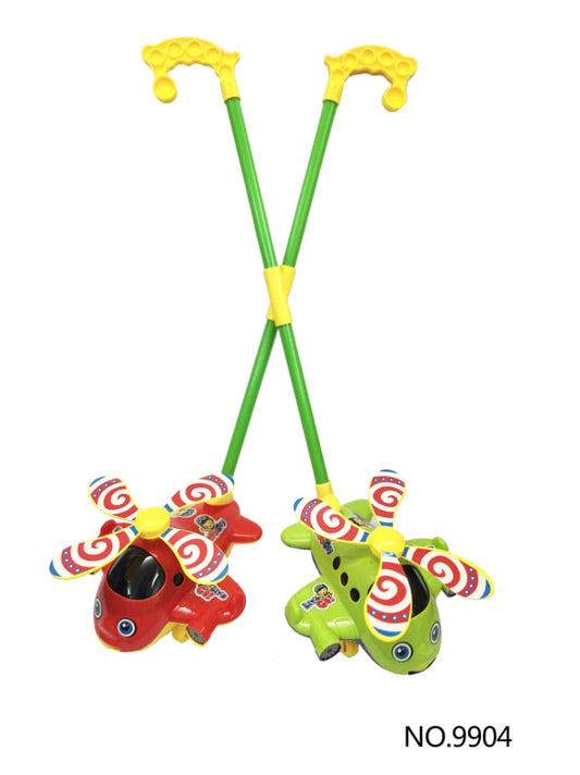 Push-Along Airplane Toddler Walker (2 Assorted Colours)