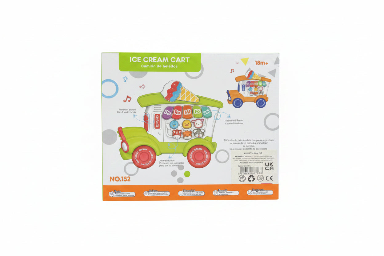 🍦 Ice Cream Cart Electronic Organ Toy