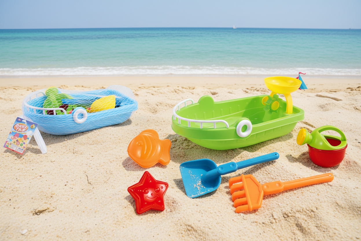 Beach Boat Toys - Lifestyle