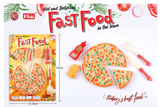 Fast Food Pizza Play Set – Hot & Delicious Pretend Play