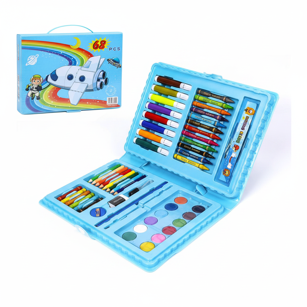 Blue Space Case Front
