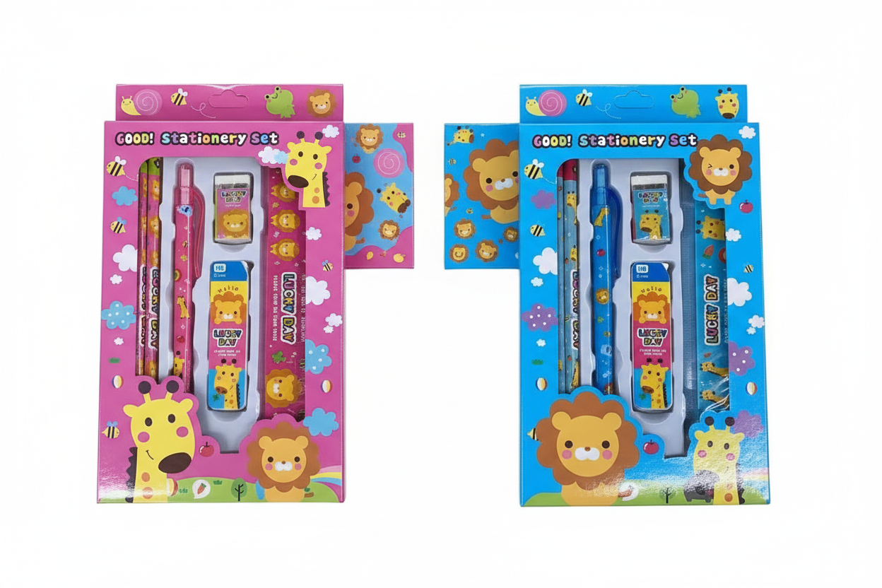 Both stationery sets