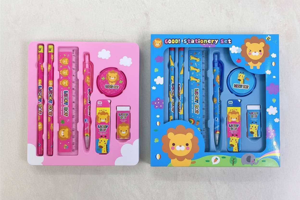 Both stationery sets