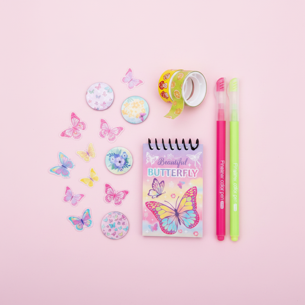 Butterfly Journal Set - Contents Spread v2